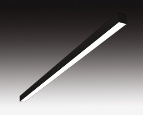 WEGA-MODULE2-AA LED černá RAL9005 stropní varianta